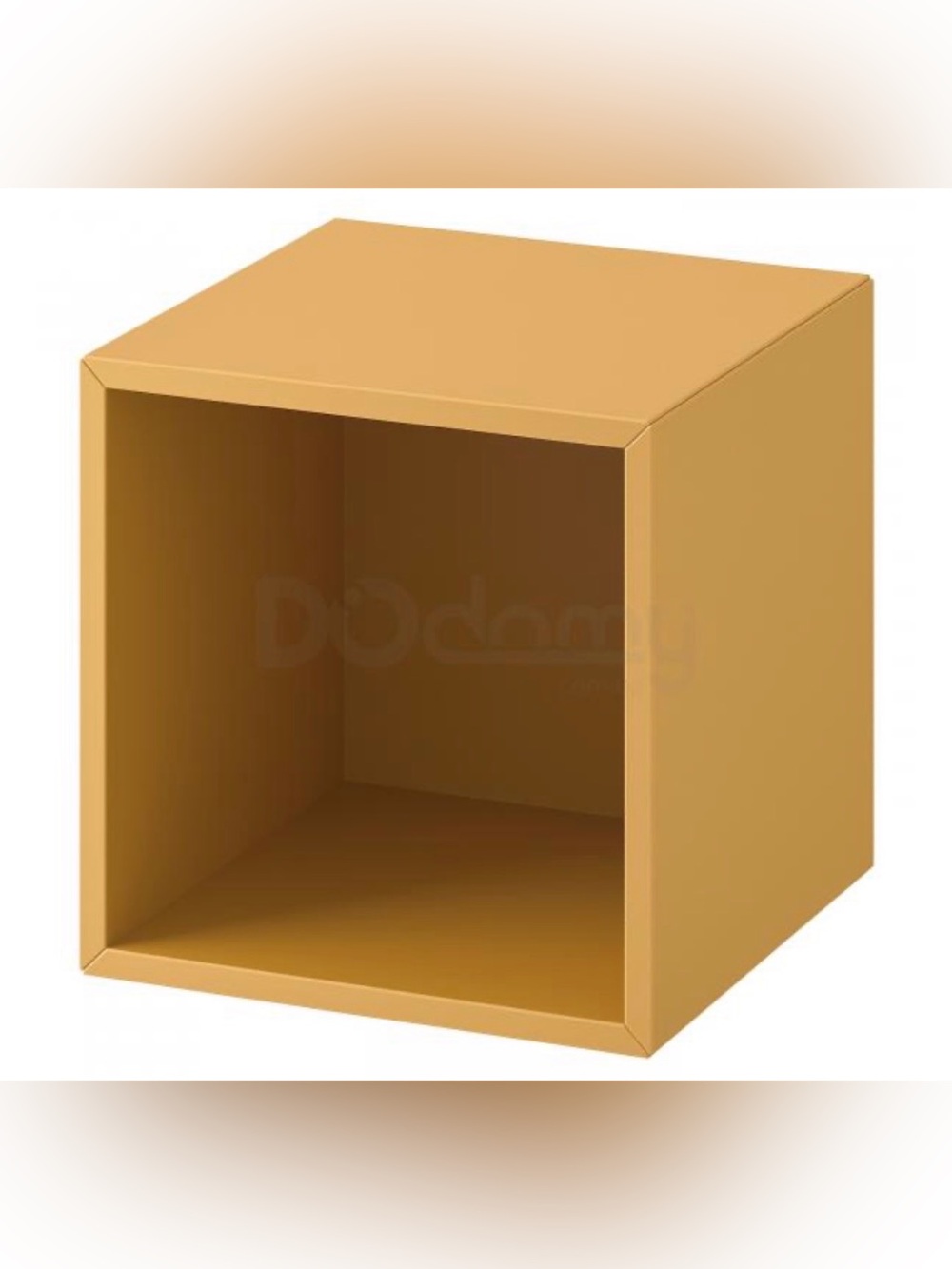 NEW IKEA EKET Golden Brown Cube Cabinet Shelf 13 3/4" 503.737.09 Mustard Yellow